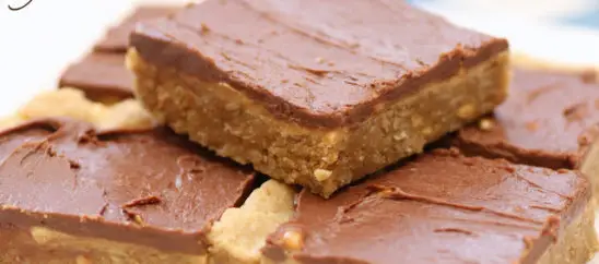 Chocolate-Frosted Peanut Butter Cookie Bars
