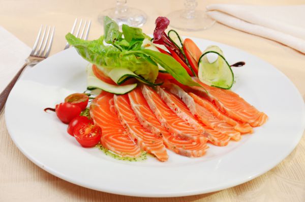 Salmon Carpaccio